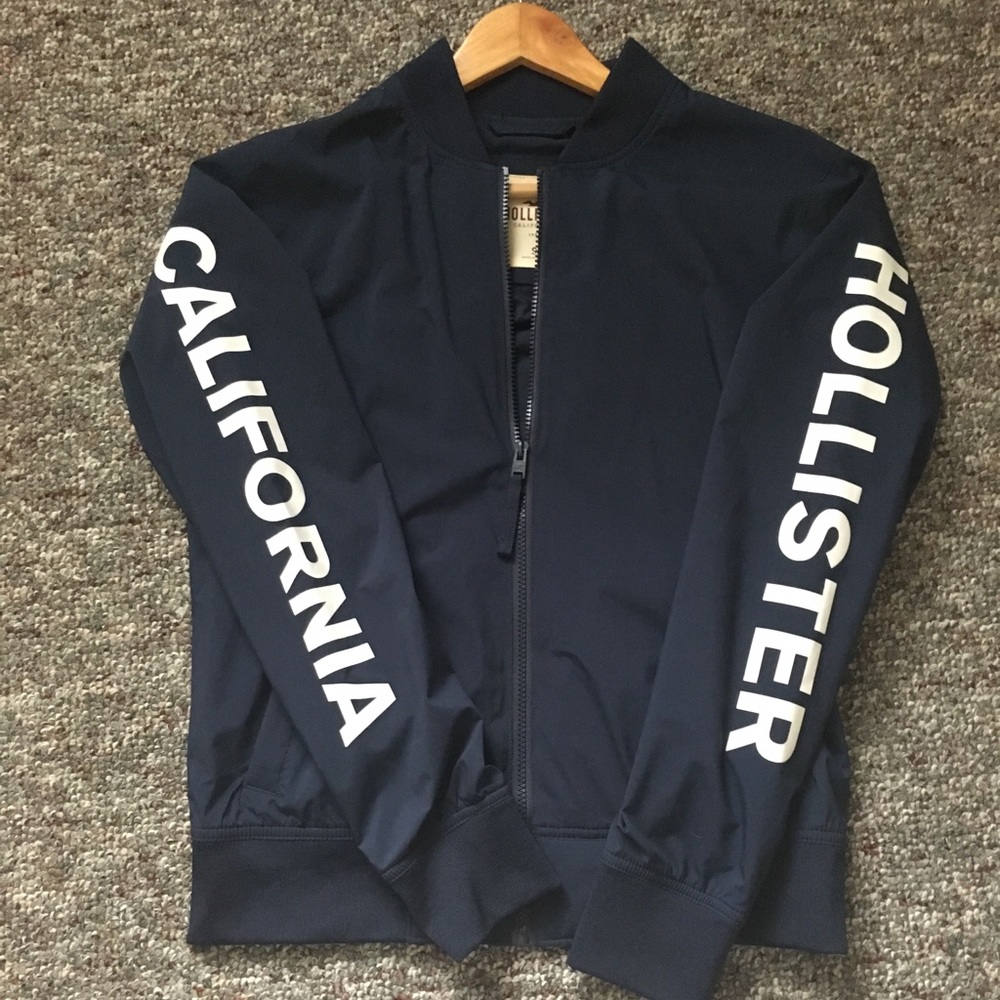 Hollister bomber jacket